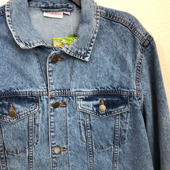 Nickelodeon Rugrats Graphic Denim Jean Jacket NWT - Picture 5 of 13